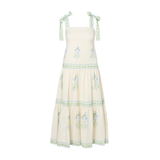 Stefania Floral Embroidered Dress