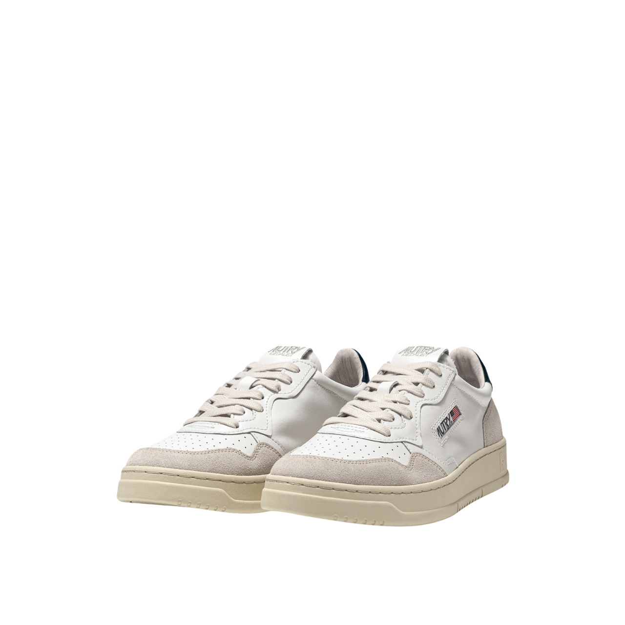Medalist Low White Blue