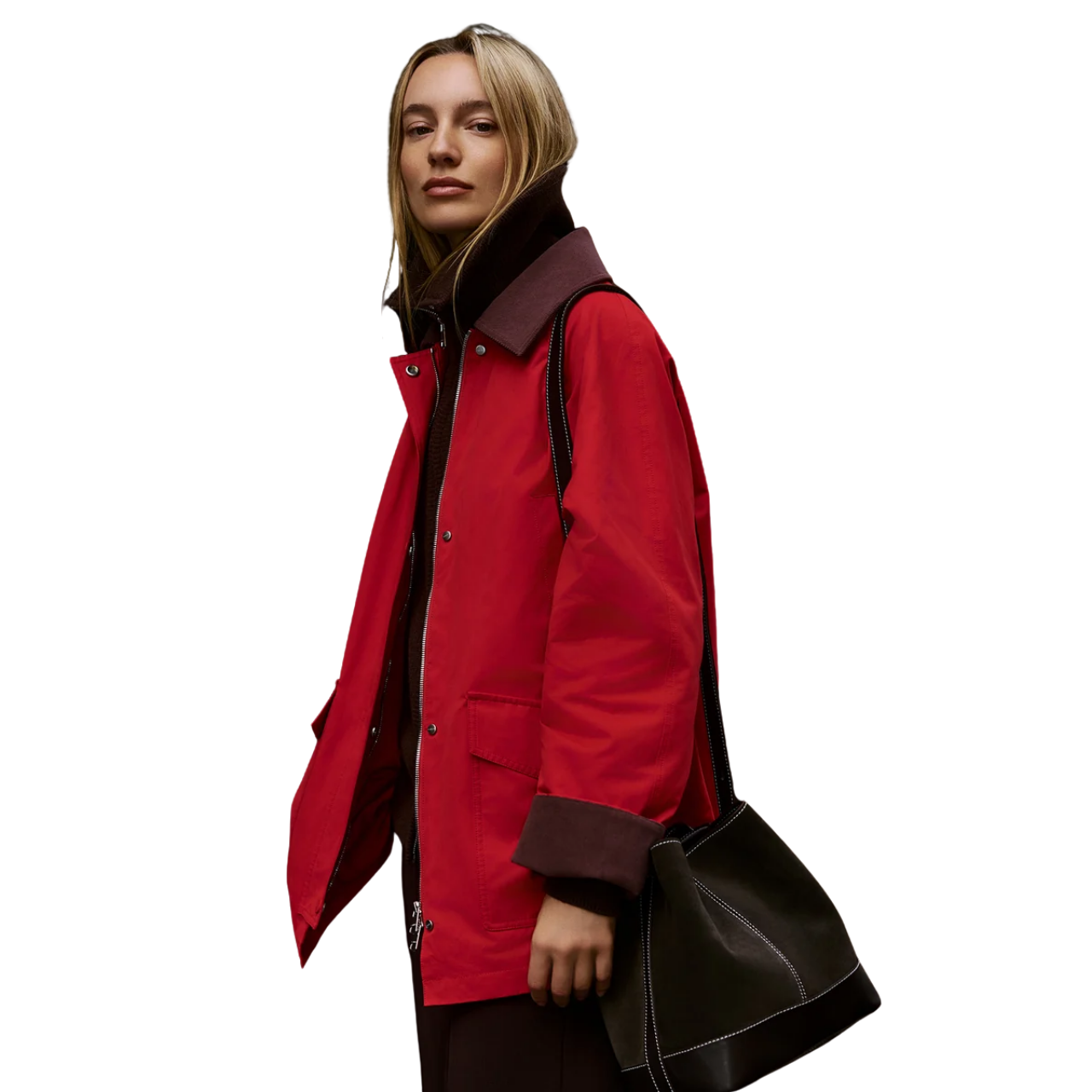 Rylan Jacket Washed Red