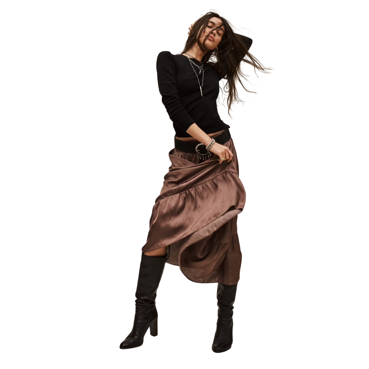 Camyla Skirt Dusty Pink