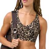 Power Pulse Piping Bra Leopard
