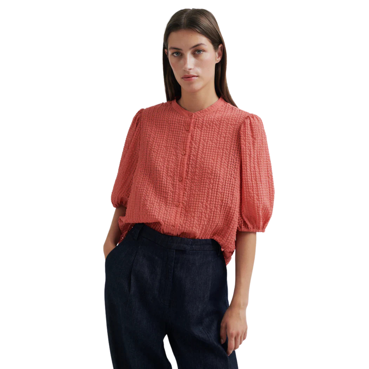 Tascha Shirt Spiced Coral