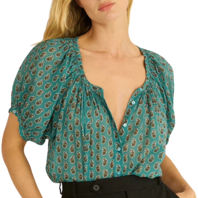 June Top Alba Paisley