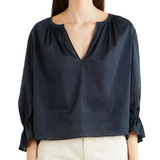 The Poet Blouse Navy