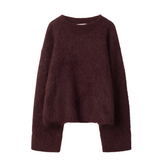 Niclas Short Sweater Bordeax