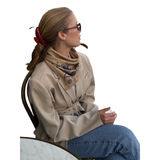 Cappuccino Wool Scarf