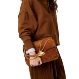 Puffy Grande Chain Bag Tobacco