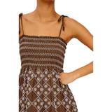 Becca Dress Cocoa Daisy