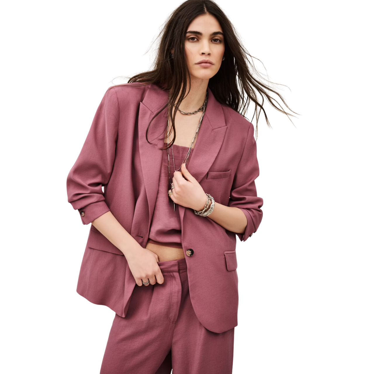 Dalena Blazer Rose