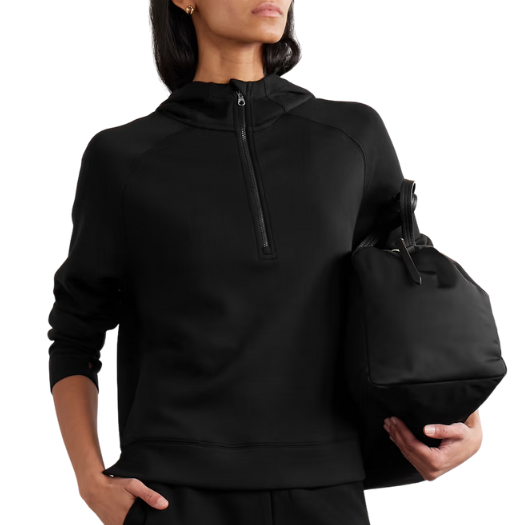 Karo Half Zip Midlayer Black
