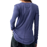 Janie Navy Academy Henley Top