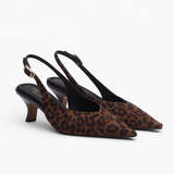 Madison Slingback Leopard