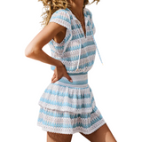 Remi Dress White/Oasis