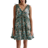 Arabella Mini Dress Ocean Corals