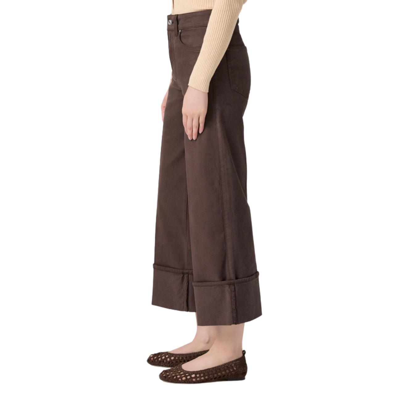 Sasha Ankle Wide Cuff Rich Chocolate