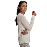 Samia Seamless LS Tee White