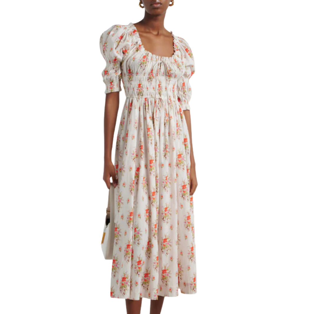 Ischia Dress - Rose Petit Bouquet