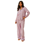 Ecovero Pyjama Top - Lazy Sundays Stripe