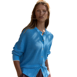 Pembroke Knit Cardigan Azure Blue