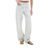 Tess Long Jeans in Vintage Aloe