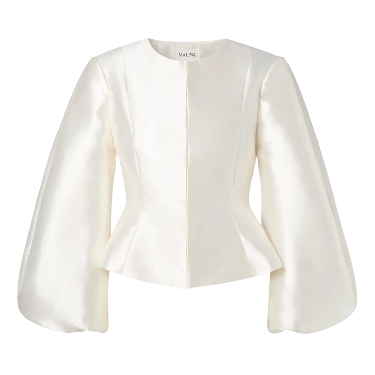 Vendela Balloon Sleeve Blouse Ivory