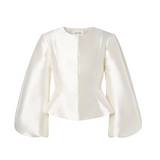 Vendela Balloon Sleeve Blouse Ivory