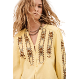 Faustine Blouse Vanille