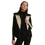 Caspian Sherpa Gilet Black