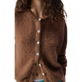 Vitow Cardigan Coffee