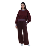 The Cora Sweater Raisin Brown