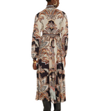 Tapestry Midi Dress Dream Cream