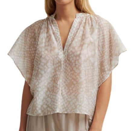 Shades Blouse Taupe