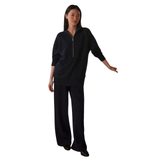 The Extra Wide Leg Pant 29.5 Navy