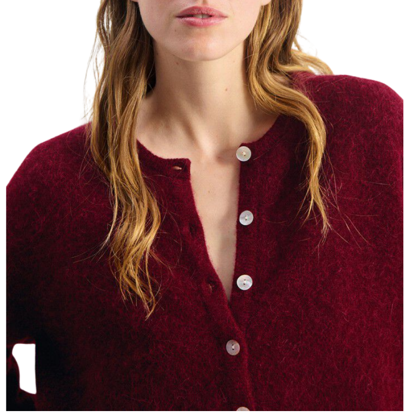 Vitow Cardigan Cherry