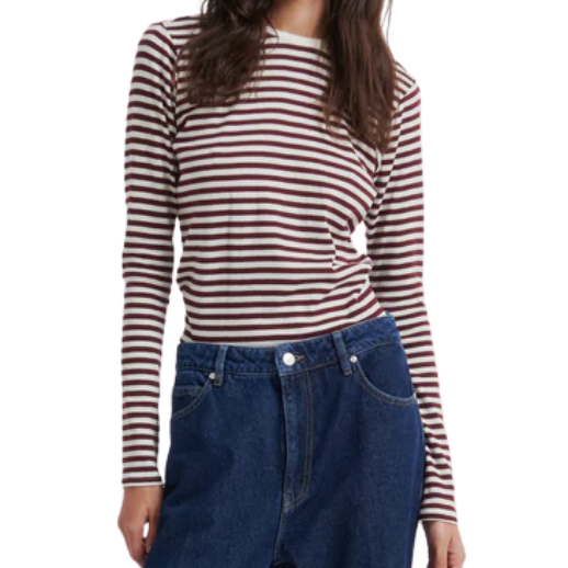 Alvilda O-Neck Tee Fudge