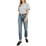 Cotton Cashmere Tee Grey