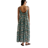 Mare Maxi Dress Ocean Corals