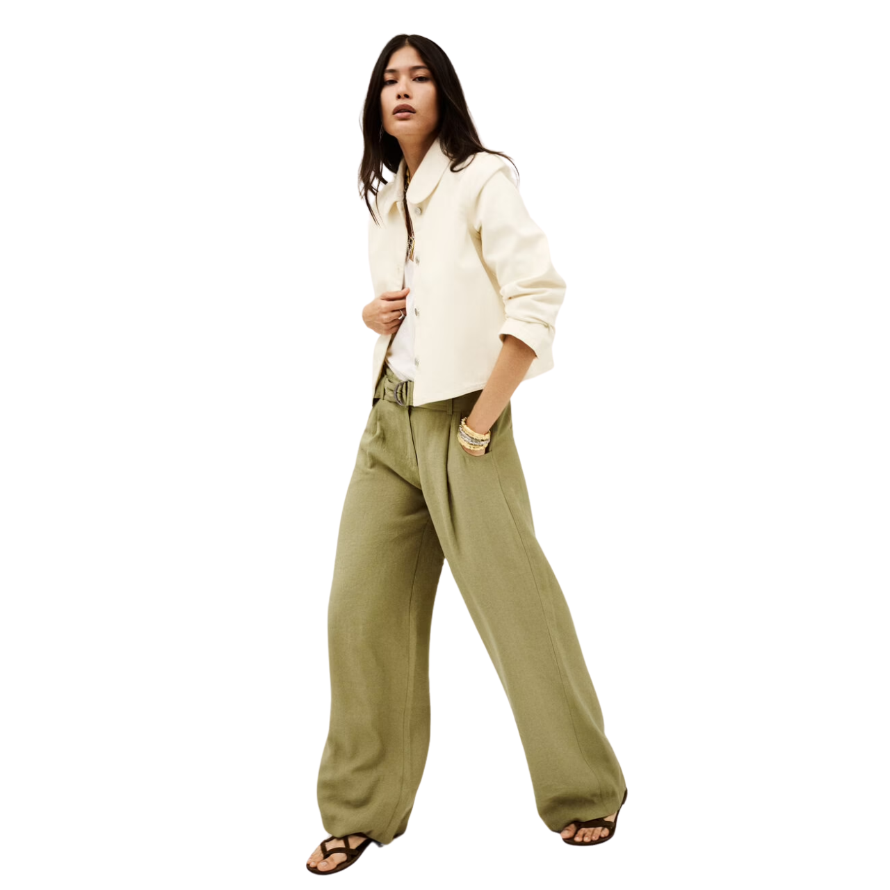 Dola Pant Khaki