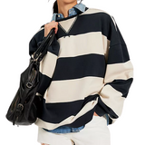 Classic Stripe Crew Black Combo