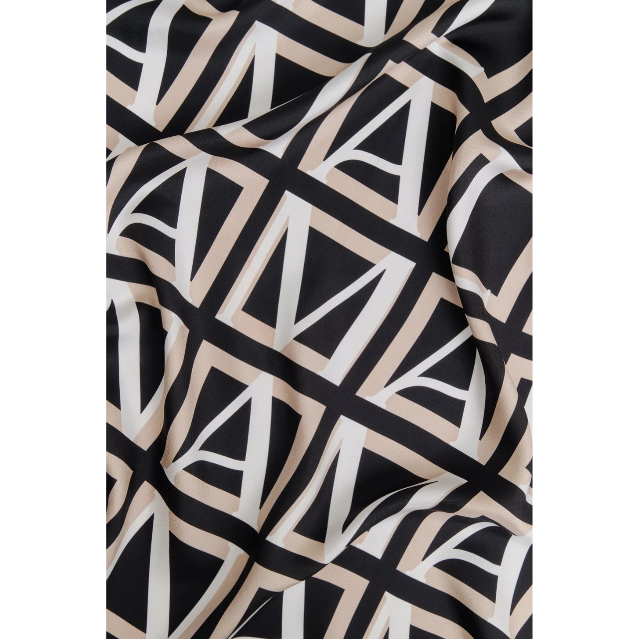 Silk Twill Scarf Monogram