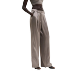 Sarah Satin Pants Graphite