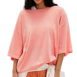 WFT Perfect Oversized Tee Coral