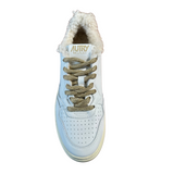 Medalist Low Shearling White