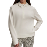 Karo Half Zip Midlayer White