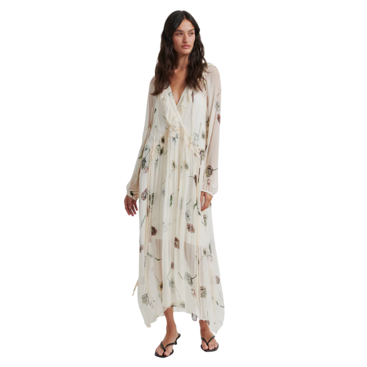 Florala Maxi Dress Sand