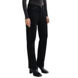 Lana Divert Black Straight-Leg Jeans