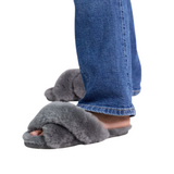 Mayberry Charcoal Slippers