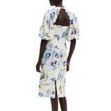 Victoria Midi Dress Tulip Blue