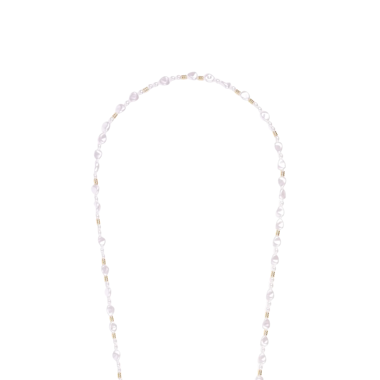 Melia Long Chain White