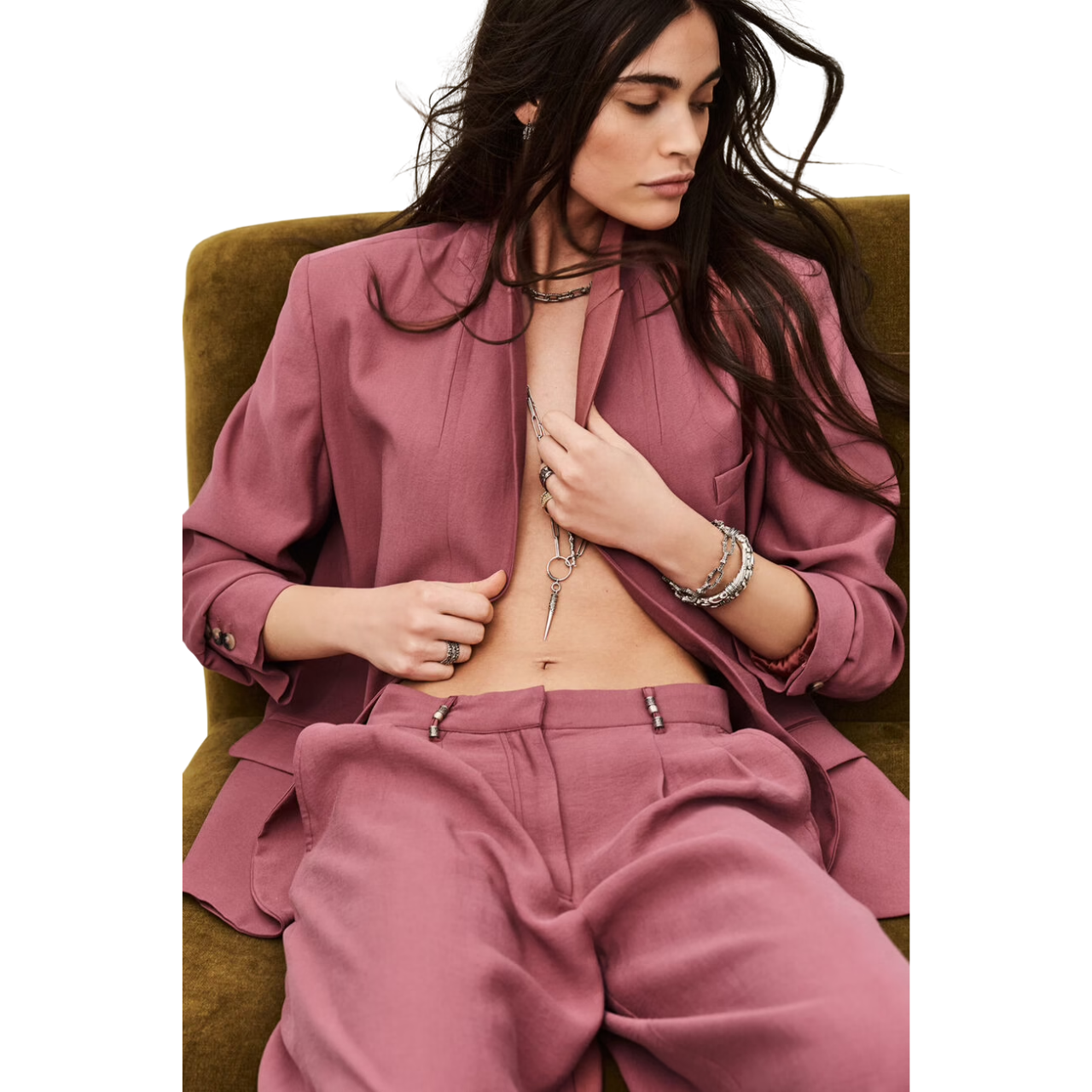 Dalena Blazer Rose
